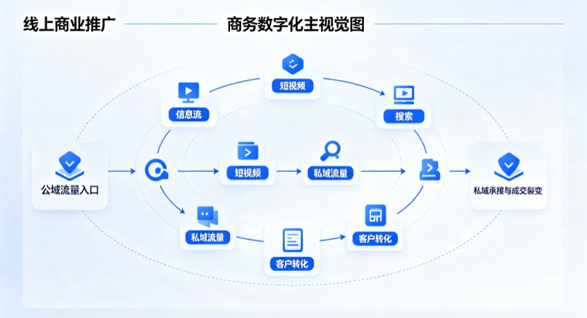禅城区线上商业推广怎么做？全域流量闭环搭建与低成本转化实战指南